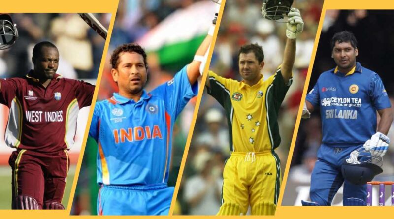 The best players of the ODI World Cup all time